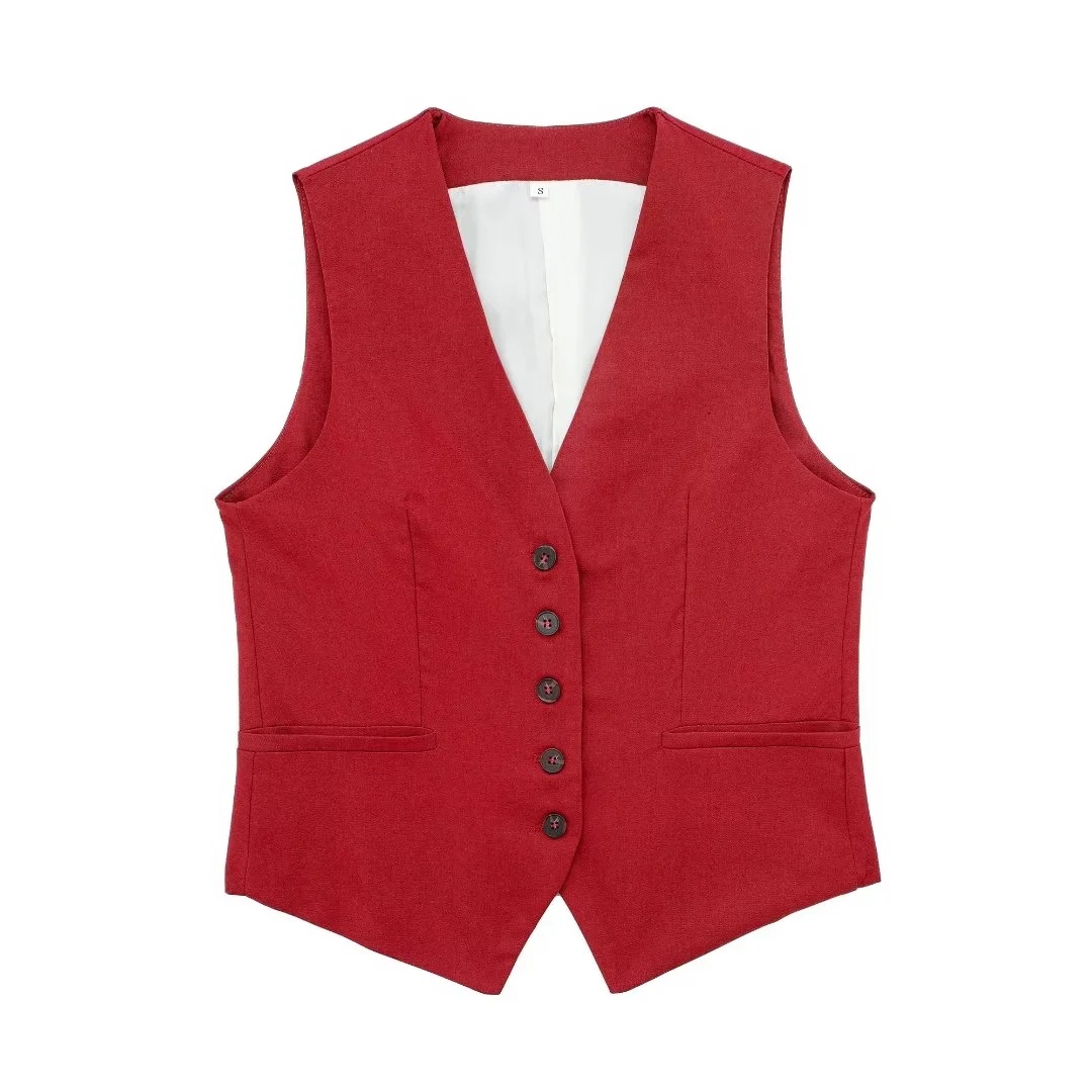 2023 Summer New Products for Foreign Trade: Cross border Women's Clothing in Europe and America, Linen Blended Vest and Shorts Set 2023 Summer New Products for Foreign Trade: Cross border Women's Clothing in Europe and America, Linen Blended Vest and Shorts Set
