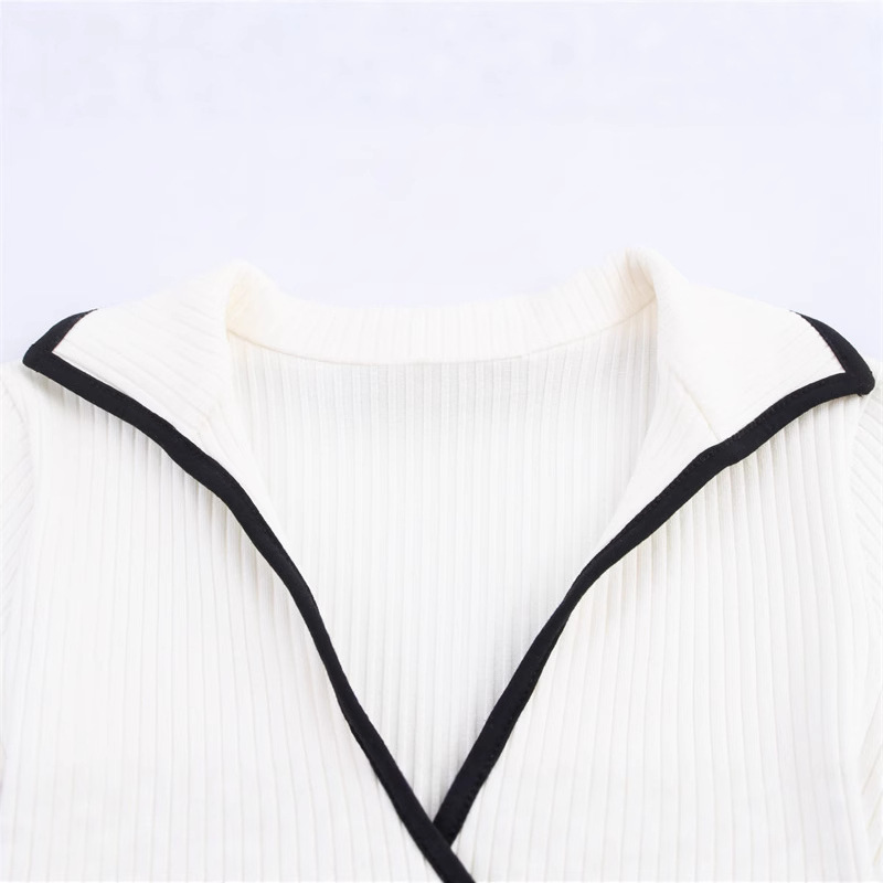 Foreign trade 2025 autumn new women's clothing design sense niche versatile slim fit casual dress 4770154 Foreign trade 2025 autumn new women's clothing design sense niche versatile slim fit casual dress 4770154