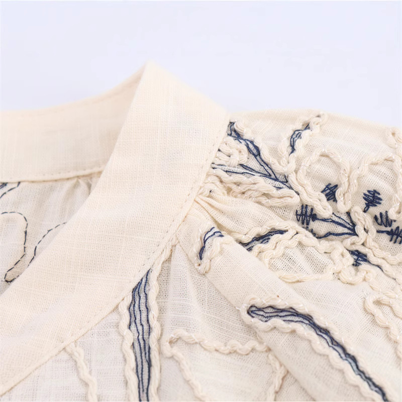 Foreign Trade 2025 Autumn New Long Style Fashionable Loose and Casual Design with a Small Niche Shirt Top 8741235 Foreign Trade 2025 Autumn New Long Style Fashionable Loose and Casual Design with a Small Niche Shirt Top 8741235