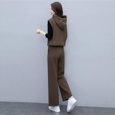 Fashion casual suit for women in autumn 2022, Korean version new style, stylish and age reducing, loose fitting and slimming three piece set for women, Instagram trend Fashion casual suit for women in autumn 2022, Korean version new style, stylish and age reducing, loose fitting and slimming three piece set for women, Instagram trend