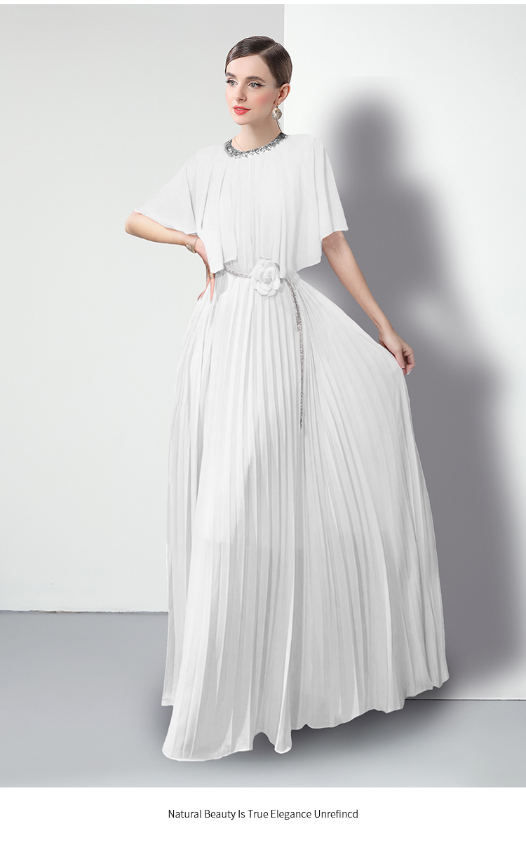 Factory direct sale pleated evening dress, customer order style, available in 7 colors Factory direct sale pleated evening dress, customer order style, available in 7 colors