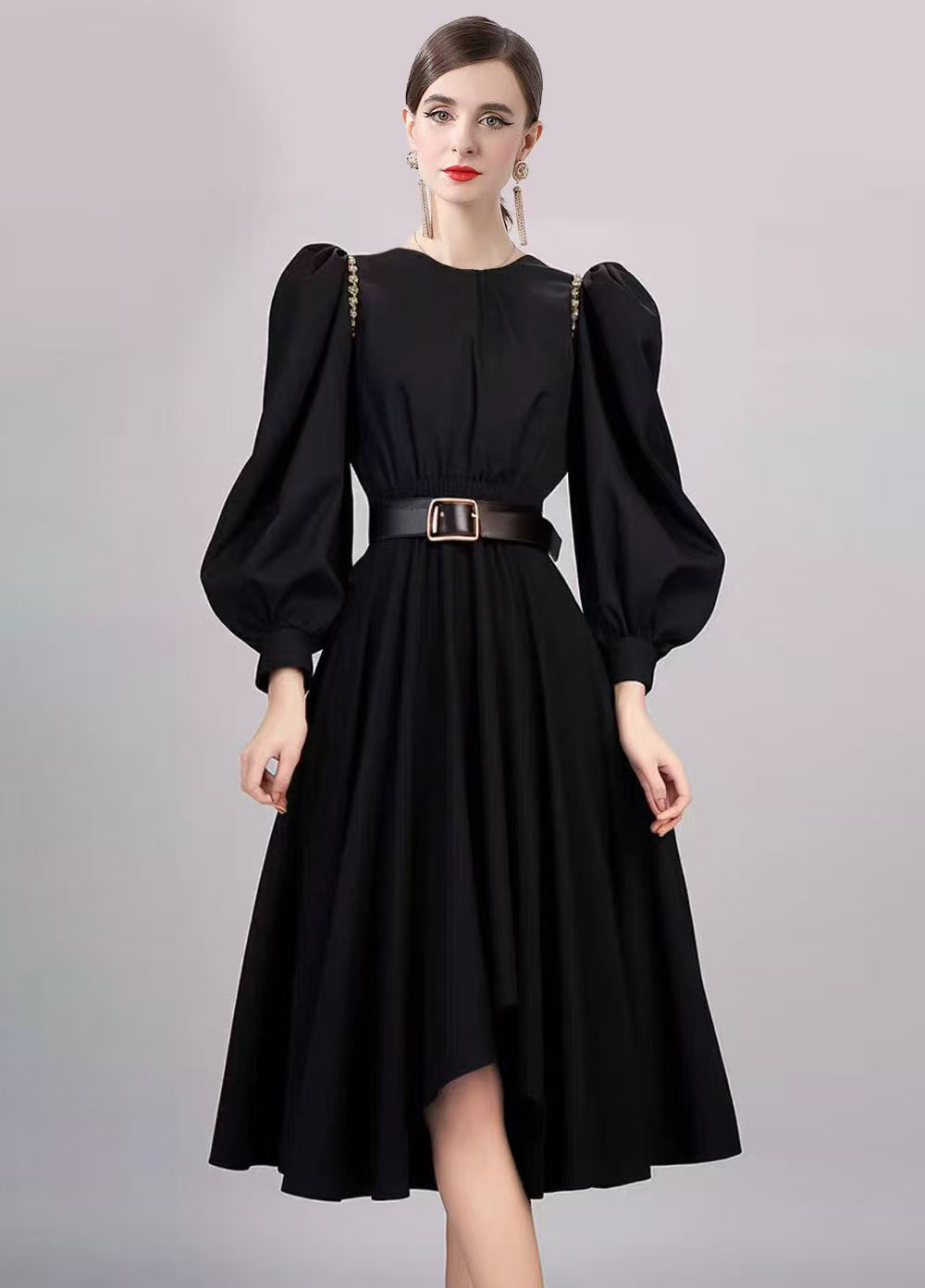 Factory direct sale original quality socialite slim fit irregular dress
