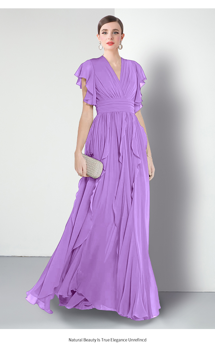 Factory direct sales European station evening dress splicing dress, customer order 9912, length 135 Factory direct sales European station evening dress splicing dress, customer order 9912, length 135