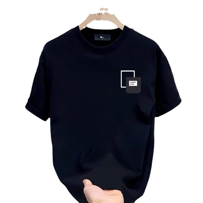 Summer new short sleeved T-shirt men's slim fit round neck breathable base shirt casual versatile quick drying sports top men Summer new short sleeved T-shirt men's slim fit round neck breathable base shirt casual versatile quick drying sports top men