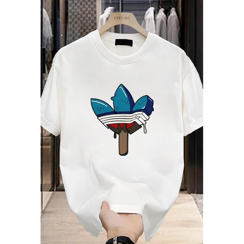 Summer new short sleeved T-shirt men's American heavyweight fashion brand couple half sleeved top loose casual round neck base shirt Summer new short sleeved T-shirt men's American heavyweight fashion brand couple half sleeved top loose casual round neck base shirt