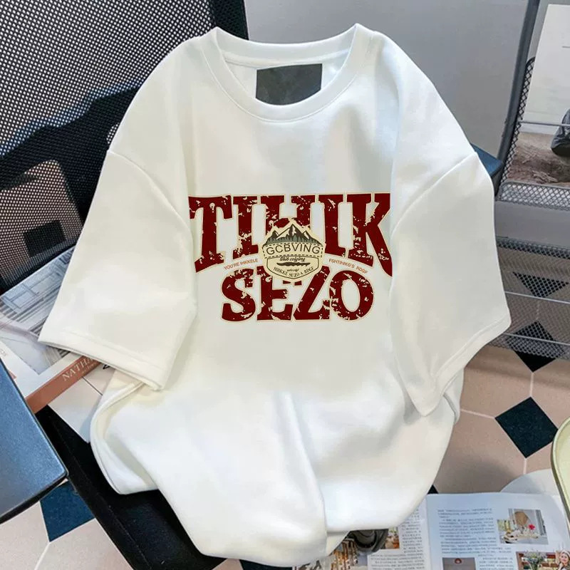 Cross border foreign trade clothing 2025 summer new men's and women's short sleeved shirts trendy brand casual fashion clothes couple's clothing Cross border foreign trade clothing 2025 summer new men's and women's short sleeved shirts trendy brand casual fashion clothes couple's clothing