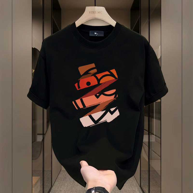 Summer new short sleeved T-shirt men's slim fit round neck breathable base shirt casual versatile quick drying sports top men Summer new short sleeved T-shirt men's slim fit round neck breathable base shirt casual versatile quick drying sports top men