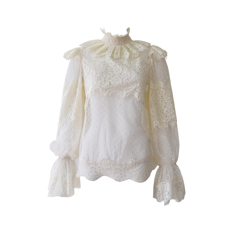 2025 summer new lace top small shirt paired with umbrella skirt mid length skirt 71036+71268+51347 2025 summer new lace top small shirt paired with umbrella skirt mid length skirt 71036+71268+51347