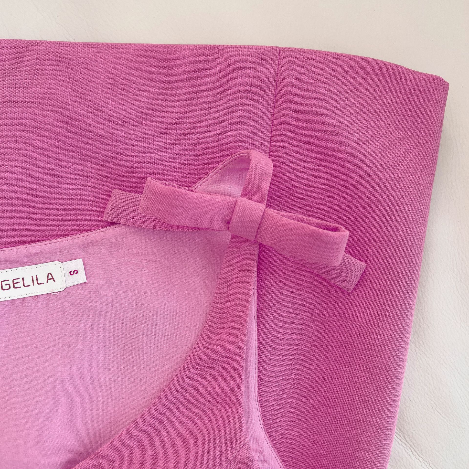 Sweet and gentle bowtie camisole dress with simple, elegant and atmospheric slimming, birthday dress 68810 Sweet and gentle bowtie camisole dress with simple, elegant and atmospheric slimming, birthday dress 68810