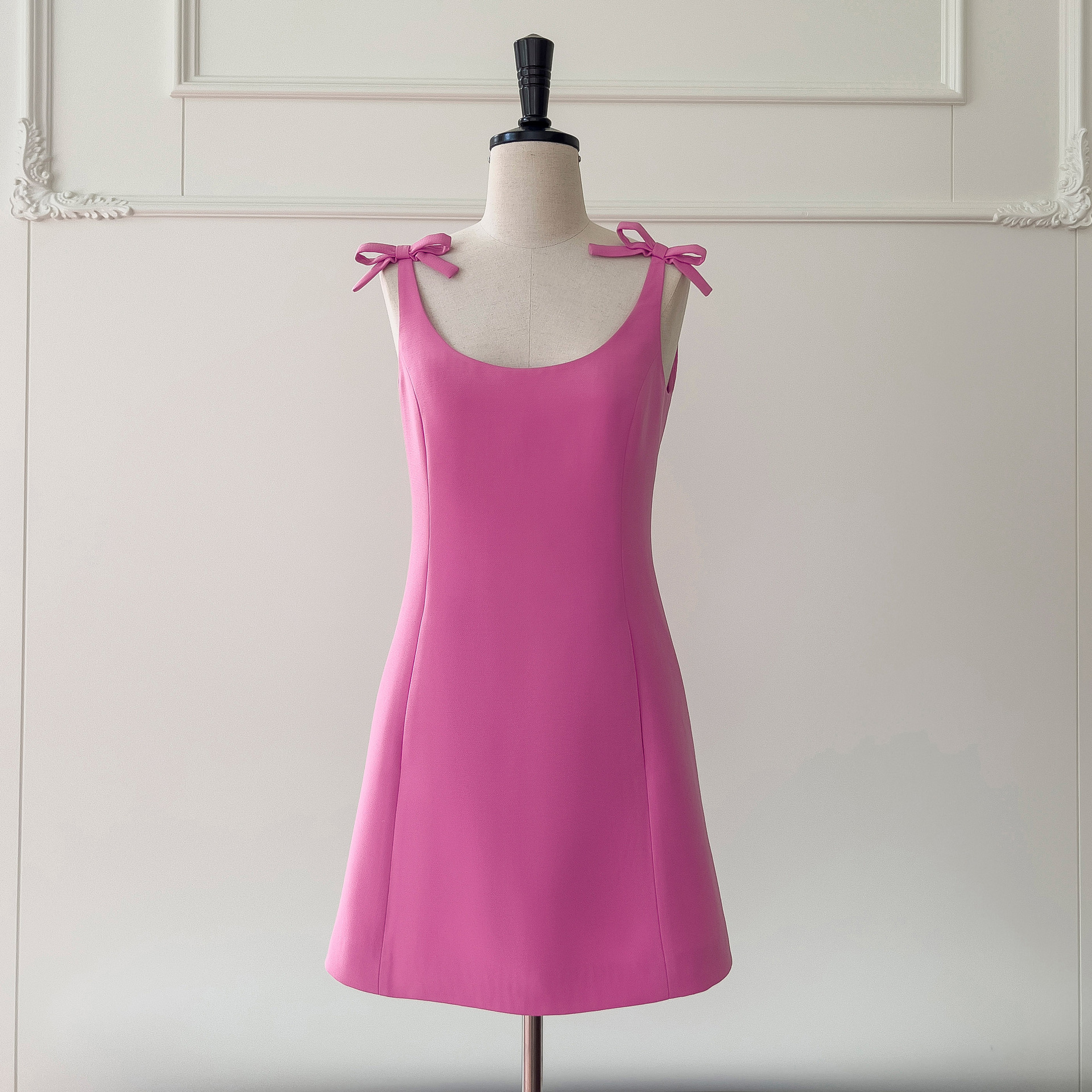 Sweet and gentle bowtie camisole dress with simple, elegant and atmospheric slimming, birthday dress 68810 Sweet and gentle bowtie camisole dress with simple, elegant and atmospheric slimming, birthday dress 68810