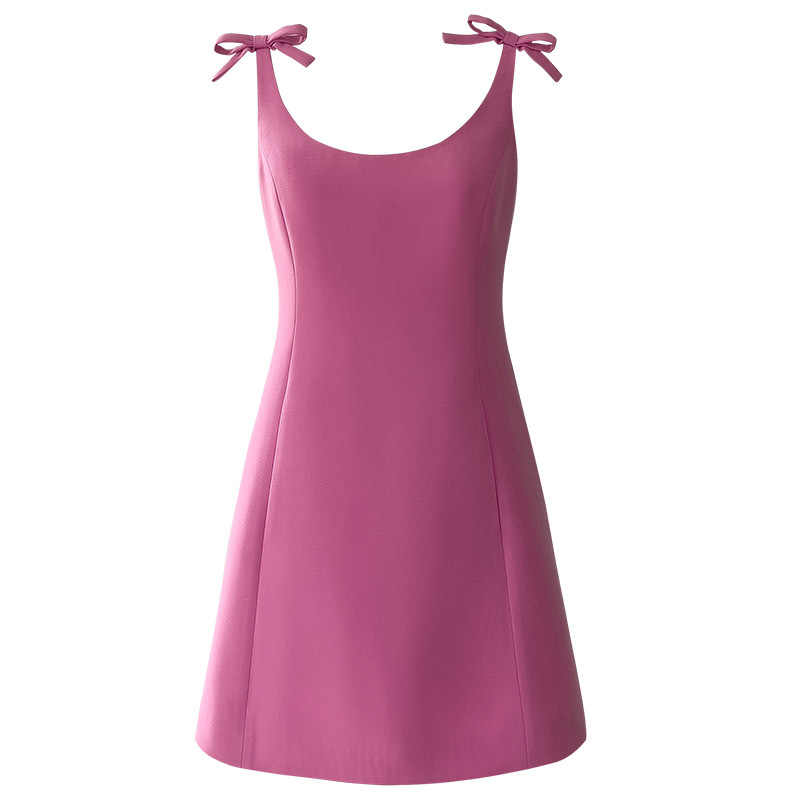 Sweet and gentle bowtie camisole dress with simple, elegant and atmospheric slimming, birthday dress 68810 Sweet and gentle bowtie camisole dress with simple, elegant and atmospheric slimming, birthday dress 68810