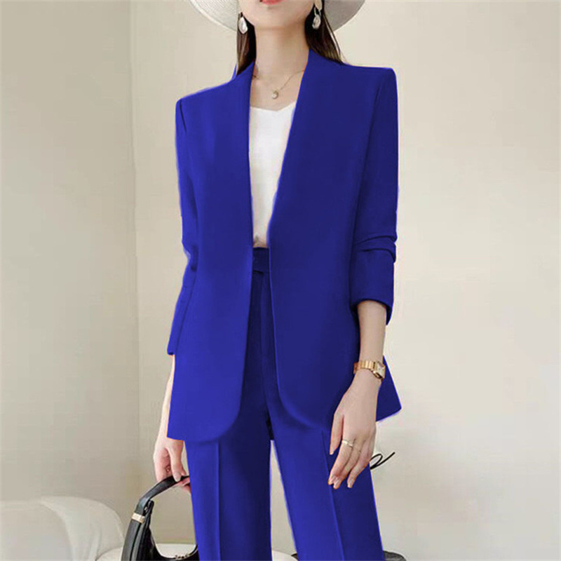 Spring and Autumn Suit Set for Women Spring and Autumn 2025 New Korean Edition Sensational Street Casual Fashion Temperament Professional Suit for Women Spring and Autumn Suit Set for Women Spring and Autumn 2025 New Korean Edition Sensational Street Casual Fashion Temperament Professional Suit for Women