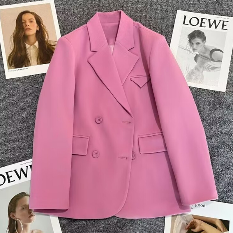 Spring and Autumn small suit jacket for women with a high-end design sense, niche. 2025 new Spring and Autumn Korean version loose casual suit Spring and Autumn small suit jacket for women with a high-end design sense, niche. 2025 new Spring and Autumn Korean version loose casual suit