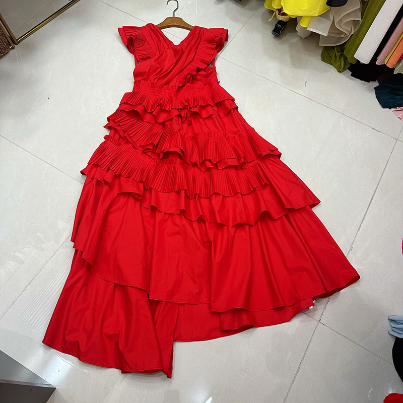 Thirteen Rows Australian niche heavy industry retro cake skirt black dress with high-end feel long skirt A1 # 8567 Thirteen Rows Australian niche heavy industry retro cake skirt black dress with high-end feel long skirt A1 # 8567