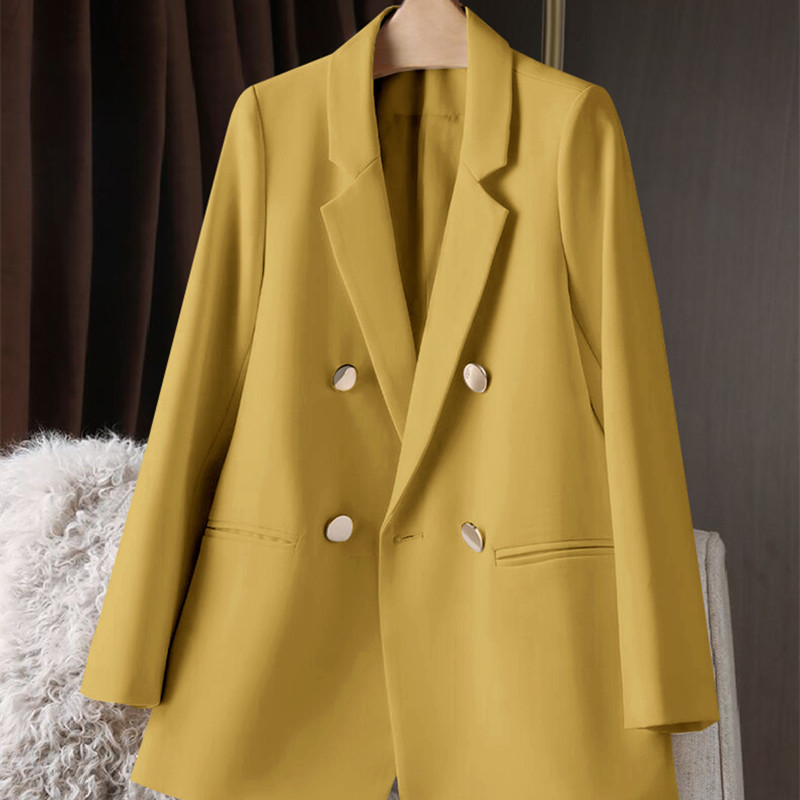 White suit jacket for women, Spring and Autumn 2025 new item, petite Spring and Autumn suit jacket, temperament Korean version casual women White suit jacket for women, Spring and Autumn 2025 new item, petite Spring and Autumn suit jacket, temperament Korean version casual women