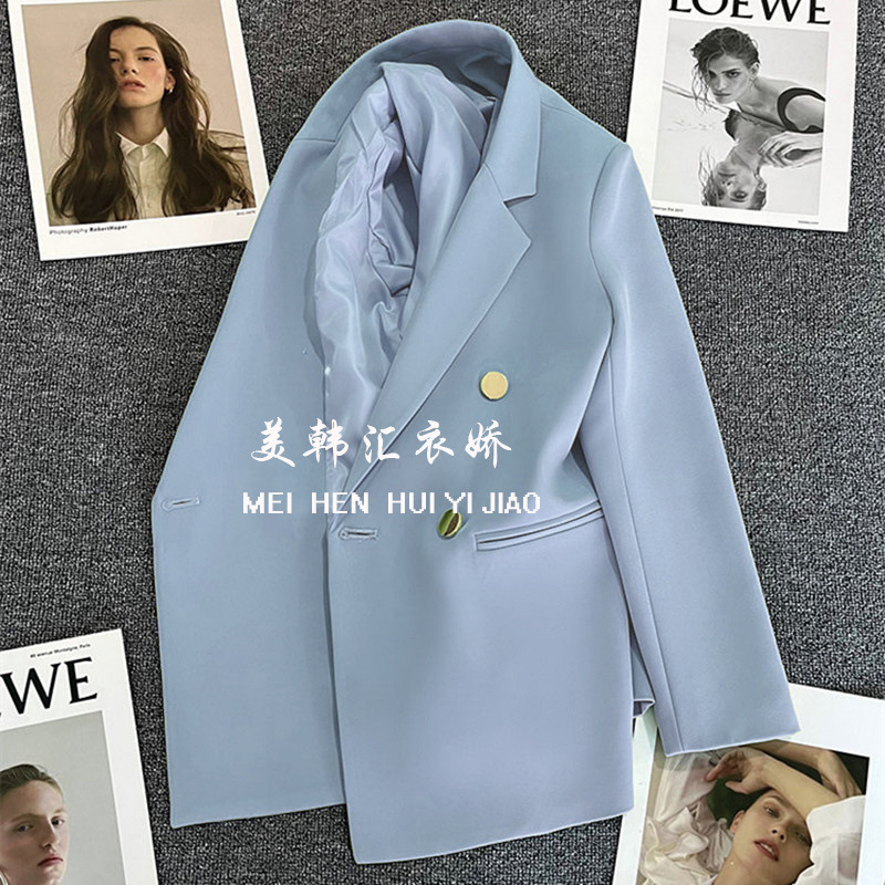 Candy green fried street small suit jacket for women in the spring and autumn of 2025, new Korean version, internet celebrity temperament, small and casual Candy green fried street small suit jacket for women in the spring and autumn of 2025, new Korean version, internet celebrity temperament, small and casual