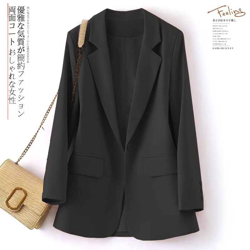 Small suit jacket for women, short style, autumn 2025, new Korean version, popular this year. Short and loose fitting suit for spring and autumn Small suit jacket for women, short style, autumn 2025, new Korean version, popular this year. Short and loose fitting suit for spring and autumn