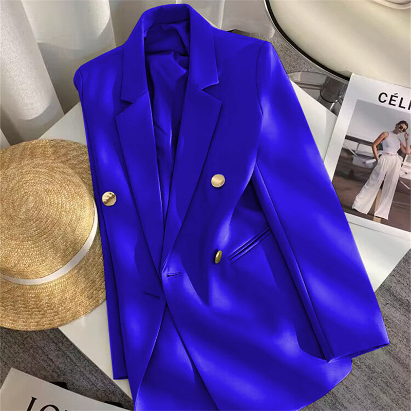 Small suit jacket for women in spring and autumn 2025, new fashion Korean version, loose temperament, college style suit, women's top trend Small suit jacket for women in spring and autumn 2025, new fashion Korean version, loose temperament, college style suit, women's top trend