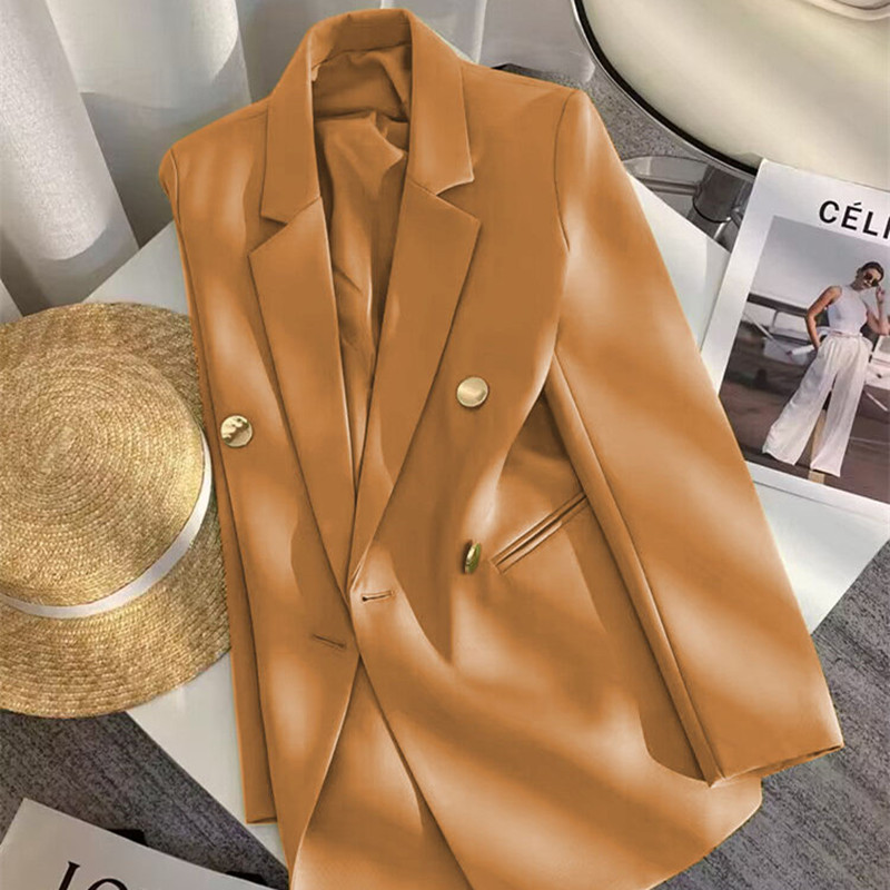 Small suit jacket for women in spring and autumn 2025, new fashion Korean version, loose temperament, college style suit, women's top trend Small suit jacket for women in spring and autumn 2025, new fashion Korean version, loose temperament, college style suit, women's top trend