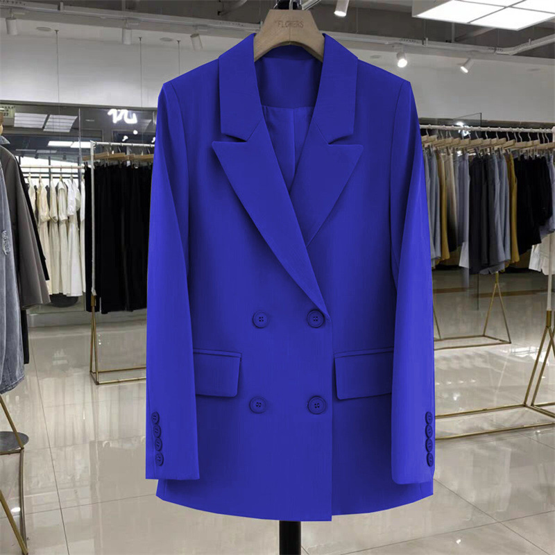 2025 Spring and Autumn New Style taro purple British style suit jacket for women with a high-end and goddess like temperament professional suit 2025 Spring and Autumn New Style taro purple British style suit jacket for women with a high-end and goddess like temperament professional suit