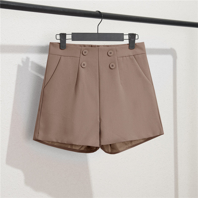 Spring/summer shorts for women, high waisted A-line oversized black, autumn thin, casual base, spring loose wide leg pants Spring/summer shorts for women, high waisted A-line oversized black, autumn thin, casual base, spring loose wide leg pants