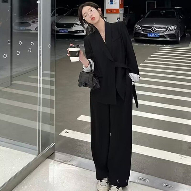 Small suit set 2025 new fashionable versatile small suit set slim fit little fairy set small suit for women Small suit set 2025 new fashionable versatile small suit set slim fit little fairy set small suit for women