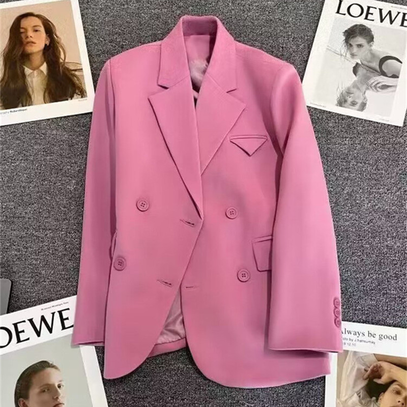 Spring and Autumn small suit jacket for women with a high-end design sense, niche. 2025 new Spring and Autumn Korean version loose casual suit Spring and Autumn small suit jacket for women with a high-end design sense, niche. 2025 new Spring and Autumn Korean version loose casual suit