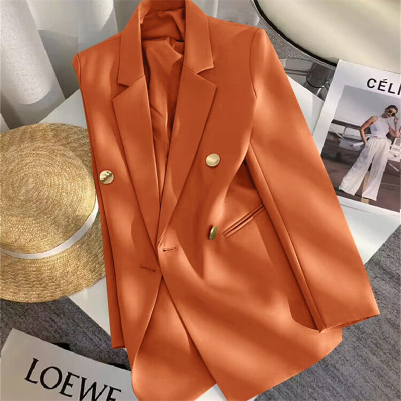 Small suit jacket for women in spring and autumn 2025, new fashion Korean version, loose temperament, college style suit, women's top trend Small suit jacket for women in spring and autumn 2025, new fashion Korean version, loose temperament, college style suit, women's top trend