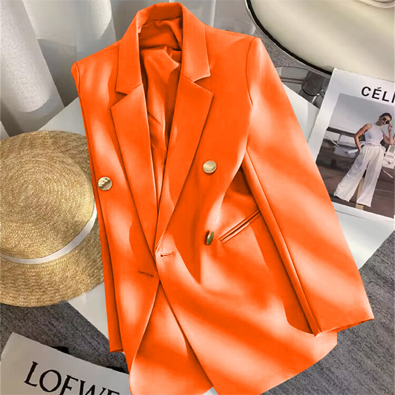 Small suit jacket for women in spring and autumn 2025, new fashion Korean version, loose temperament, college style suit, women's top trend Small suit jacket for women in spring and autumn 2025, new fashion Korean version, loose temperament, college style suit, women's top trend
