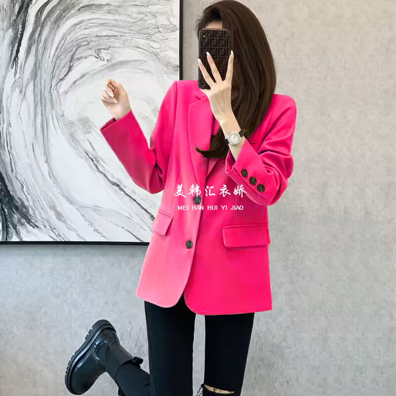 2025 Spring and Autumn New Small Suit Jacket for Women, Popular Style, Casual, Slimming and slimming, Student Small Suit for Women 2025 Spring and Autumn New Small Suit Jacket for Women, Popular Style, Casual, Slimming and slimming, Student Small Suit for Women