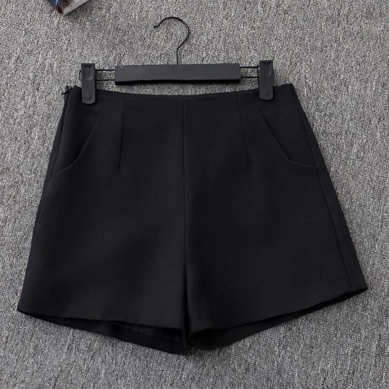 Large size shorts for women, chubby mm, high waist, wide legs, Korean version, loose casual five quarter pants, hot pants, summer chubby, younger sister, 200 pounds, trendy Large size shorts for women, chubby mm, high waist, wide legs, Korean version, loose casual five quarter pants, hot pants, summer chubby, younger sister, 200 pounds, trendy