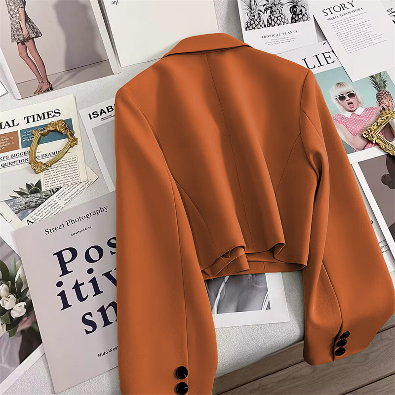 Small suit women 2025 new autumn outfit women's casual versatile suit long sleeved casual women's versatile trendy suit Small suit women 2025 new autumn outfit women's casual versatile suit long sleeved casual women's versatile trendy suit