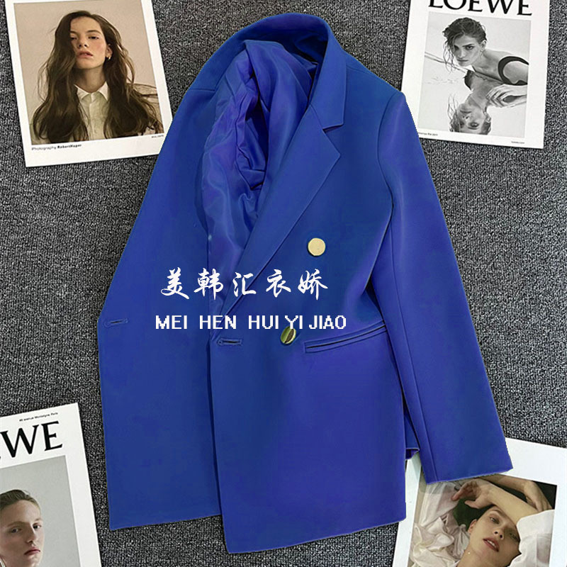 Autumn purple small suit jacket for women, 2025 Spring and Autumn new Korean version, internet celebrity temperament, small casual suit Autumn purple small suit jacket for women, 2025 Spring and Autumn new Korean version, internet celebrity temperament, small casual suit