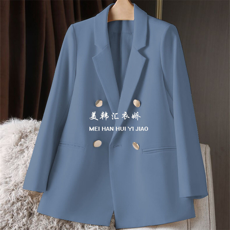 White suit jacket for women, Spring and Autumn 2025 new item, petite Spring and Autumn suit jacket, temperament Korean version casual women White suit jacket for women, Spring and Autumn 2025 new item, petite Spring and Autumn suit jacket, temperament Korean version casual women