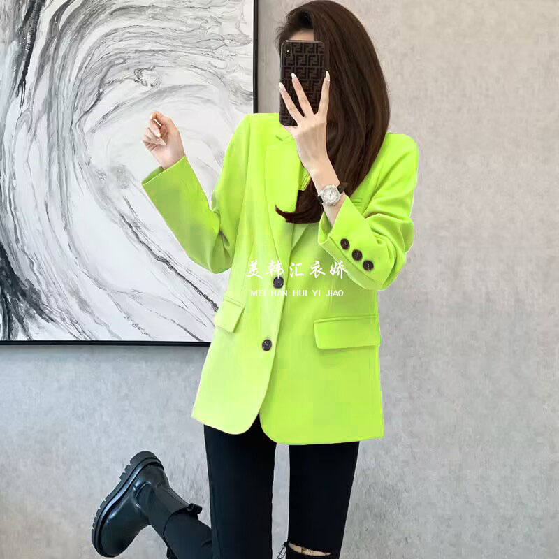 2025 Spring and Autumn New Small Suit Jacket for Women, Popular Style, Casual, Slimming and slimming, Student Small Suit for Women 2025 Spring and Autumn New Small Suit Jacket for Women, Popular Style, Casual, Slimming and slimming, Student Small Suit for Women