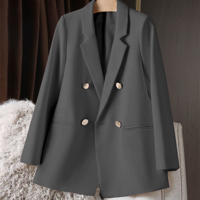 White suit jacket for women, Spring and Autumn 2025 new item, petite Spring and Autumn suit jacket, temperament Korean version casual women White suit jacket for women, Spring and Autumn 2025 new item, petite Spring and Autumn suit jacket, temperament Korean version casual women