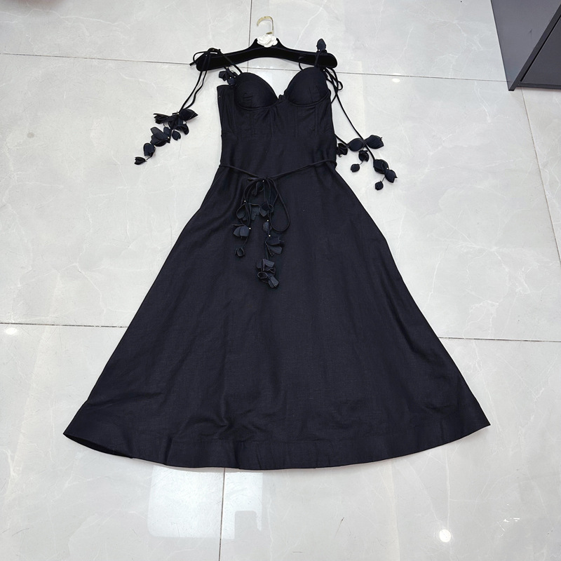 Thirteen Elements Australian Style Summer Flower Strap Strap Chest Mat Holiday Beach Dress New C1 # 1619 Thirteen Elements Australian Style Summer Flower Strap Strap Chest Mat Holiday Beach Dress New C1 # 1619