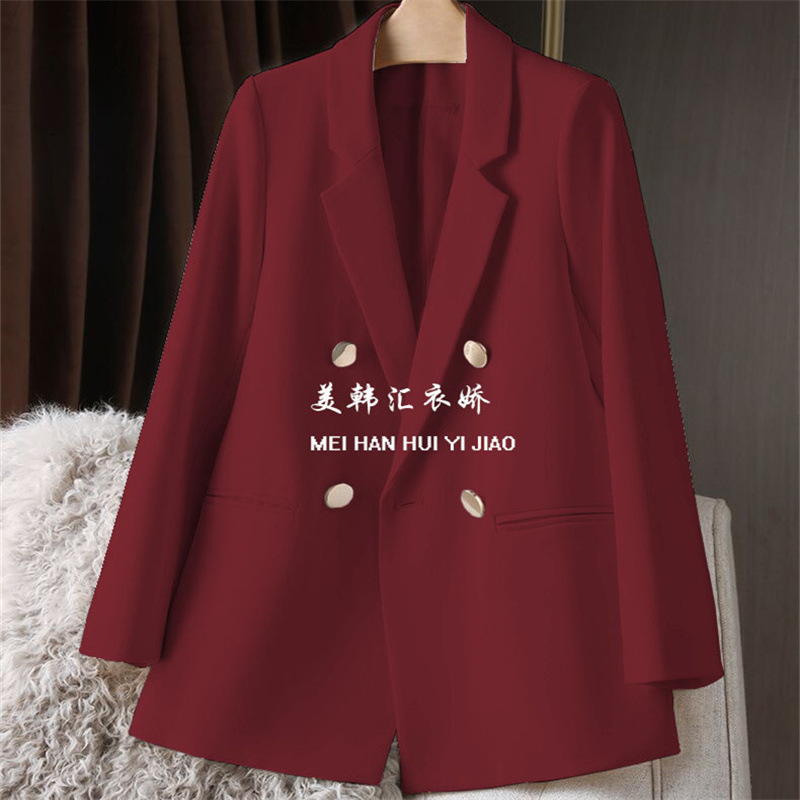 White suit jacket for women, Spring and Autumn 2025 new item, petite Spring and Autumn suit jacket, temperament Korean version casual women White suit jacket for women, Spring and Autumn 2025 new item, petite Spring and Autumn suit jacket, temperament Korean version casual women