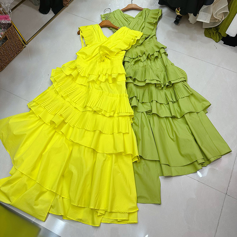 Thirteen Rows Australian niche heavy industry retro cake skirt black dress with high-end feel long skirt A1 # 8567 Thirteen Rows Australian niche heavy industry retro cake skirt black dress with high-end feel long skirt A1 # 8567