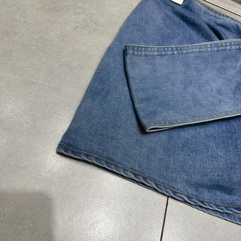 Thirteen lines summer ribbon bow decoration short European and American blogger ins style denim skirt A3 # 5100 Thirteen lines summer ribbon bow decoration short European and American blogger ins style denim skirt A3 # 5100