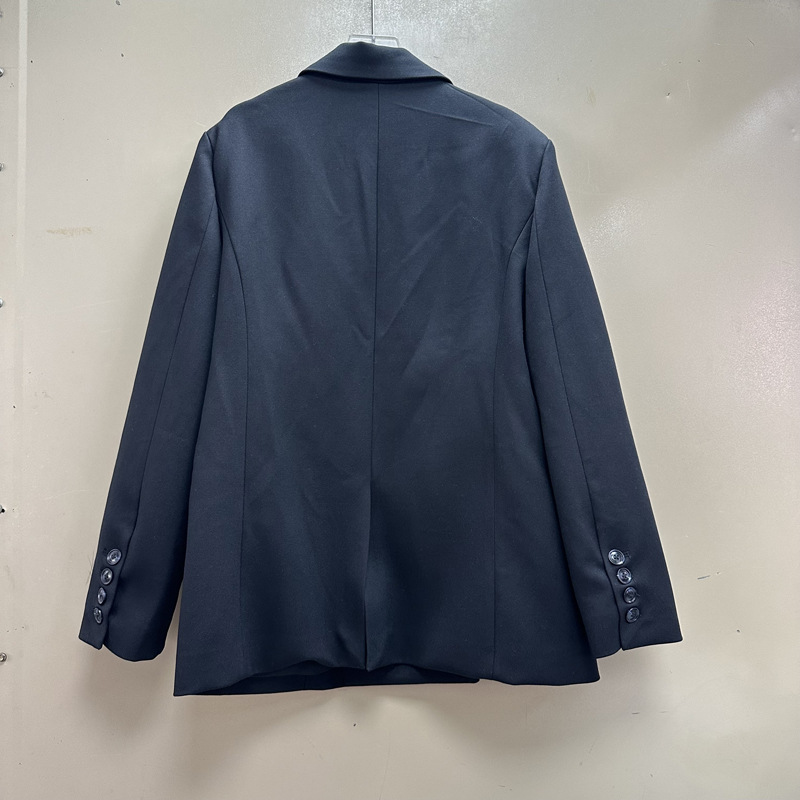 Thirteen elements European temperament medium long suit jacket versatile heavy industry nail bead exquisite feather nail diamond A3 # 8999 Thirteen elements European temperament medium long suit jacket versatile heavy industry nail bead exquisite feather nail diamond A3 # 8999