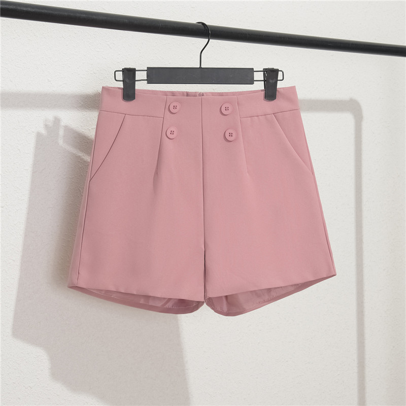 Spring and summer slim fit and slimming shorts for women in blue, new 2025 Korean version with a casual A-line design, wide leg pants for outerwear Spring and summer slim fit and slimming shorts for women in blue, new 2025 Korean version with a casual A-line design, wide leg pants for outerwear