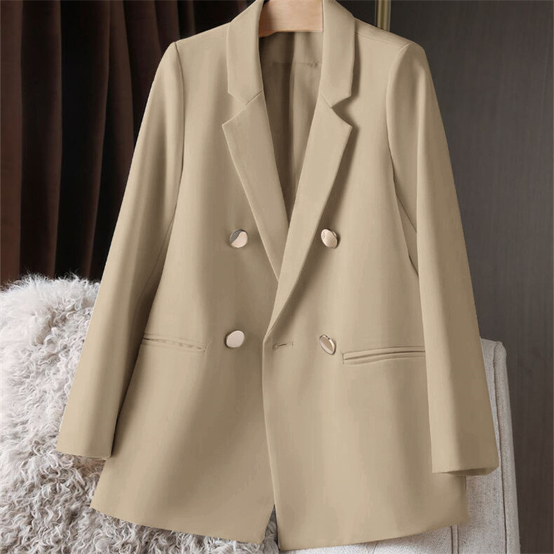 White suit jacket for women, Spring and Autumn 2025 new item, petite Spring and Autumn suit jacket, temperament Korean version casual women White suit jacket for women, Spring and Autumn 2025 new item, petite Spring and Autumn suit jacket, temperament Korean version casual women