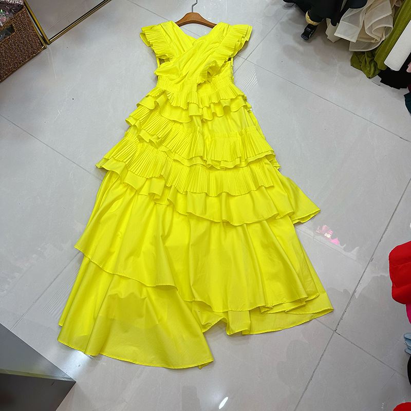 Thirteen Rows Australian niche heavy industry retro cake skirt black dress with high-end feel long skirt A1 # 8567 Thirteen Rows Australian niche heavy industry retro cake skirt black dress with high-end feel long skirt A1 # 8567