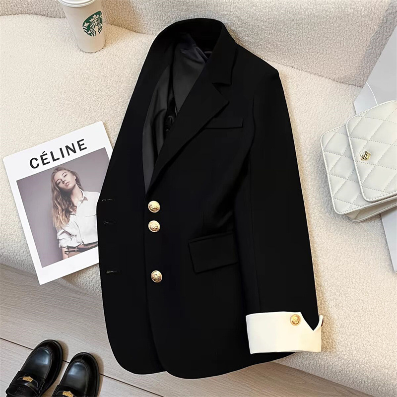 Suit jacket for women, spring 2025 new style, casual temperament, socialite, high-end feeling, explosive street, this year's popular plaid suit Suit jacket for women, spring 2025 new style, casual temperament, socialite, high-end feeling, explosive street, this year's popular plaid suit