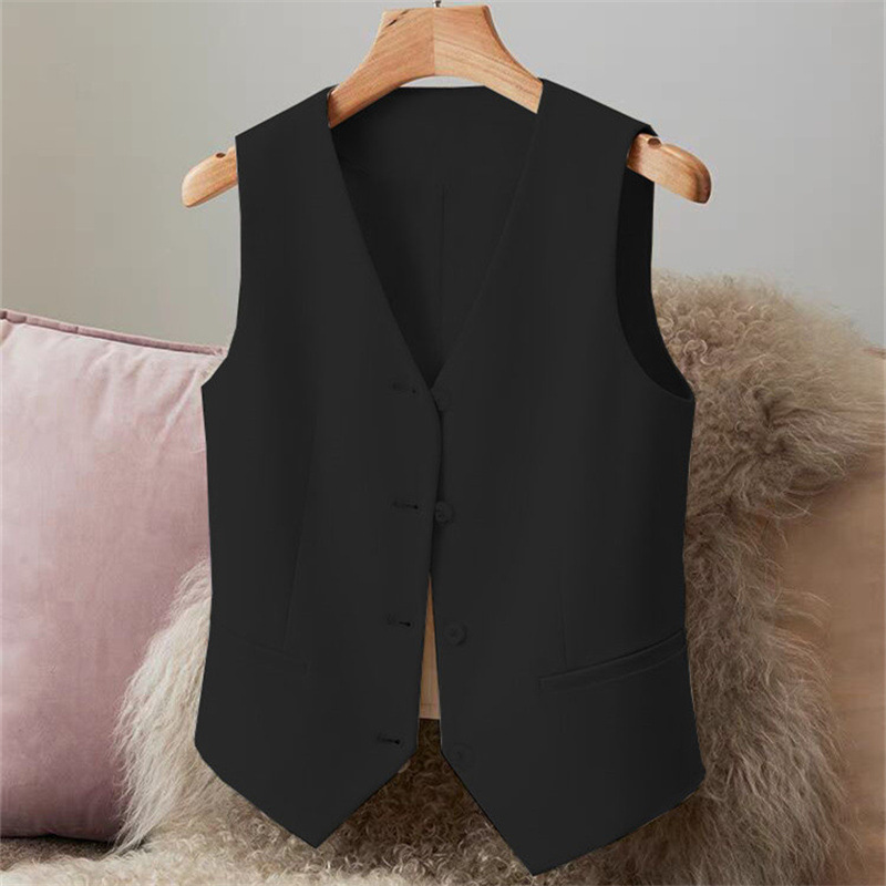 New suit vest, women's vest, spring and autumn new style, slim fit, women's outfit, red short style, women's vest, small stature New suit vest, women's vest, spring and autumn new style, slim fit, women's outfit, red short style, women's vest, small stature