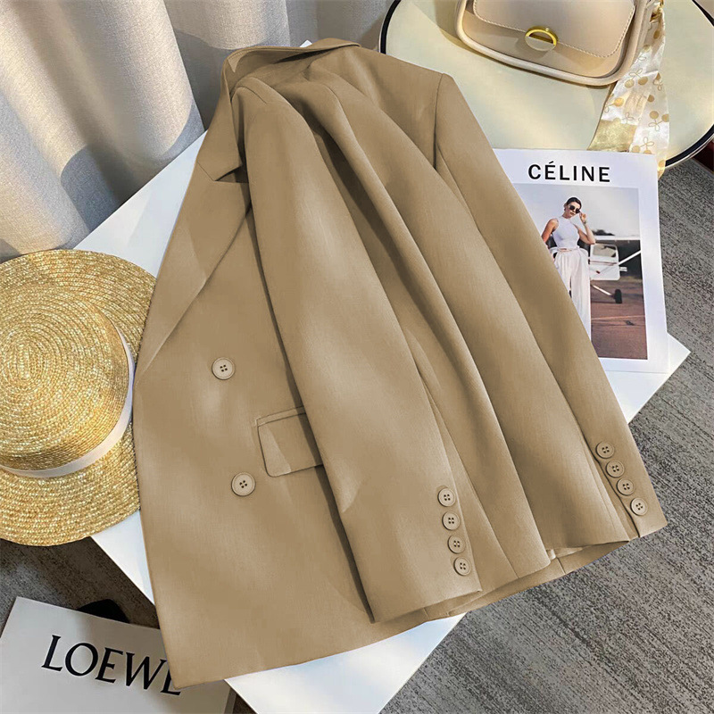 2025 Spring New Fragrant Taro Purple Luxury Style Versatile Fashion Suit Jacket Women's Korean Edition Casual Top 2025 Spring New Fragrant Taro Purple Luxury Style Versatile Fashion Suit Jacket Women's Korean Edition Casual Top