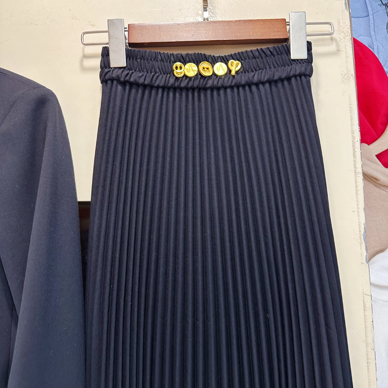 Thirteen line Australian light luxury generous double breasted design suit jacket British style loose top A2 # 8375 Thirteen line Australian light luxury generous double breasted design suit jacket British style loose top A2 # 8375