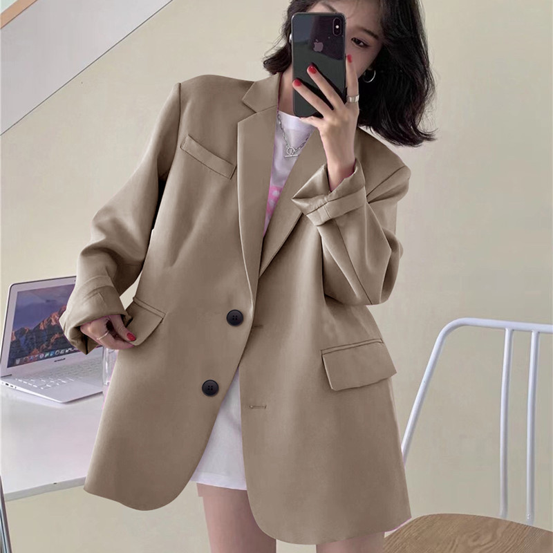 2025 Spring and Autumn Black Small Suit Coat for Women, Korean Edition, British Style, Internet Celebrity Design, Suit, Women's Style, Ladies' Temperament 2025 Spring and Autumn Black Small Suit Coat for Women, Korean Edition, British Style, Internet Celebrity Design, Suit, Women's Style, Ladies' Temperament