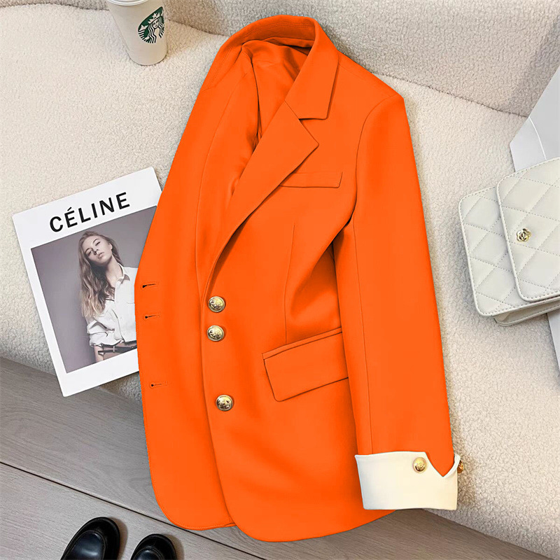 Suit jacket for women, spring 2025 new style, casual temperament, socialite, high-end feeling, explosive street, this year's popular plaid suit Suit jacket for women, spring 2025 new style, casual temperament, socialite, high-end feeling, explosive street, this year's popular plaid suit
